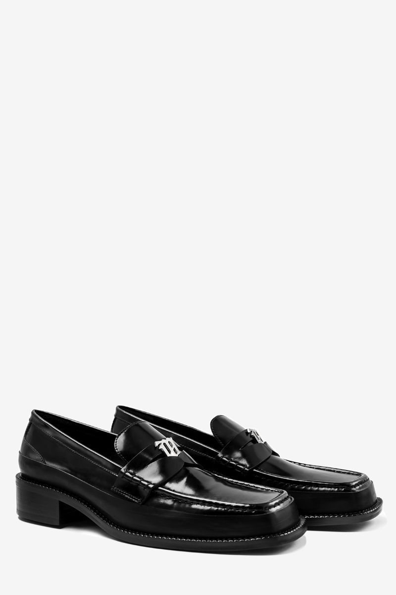 Giày MSIBHV The Brutalist Loafer Black 3121BM642 - Ảnh 4