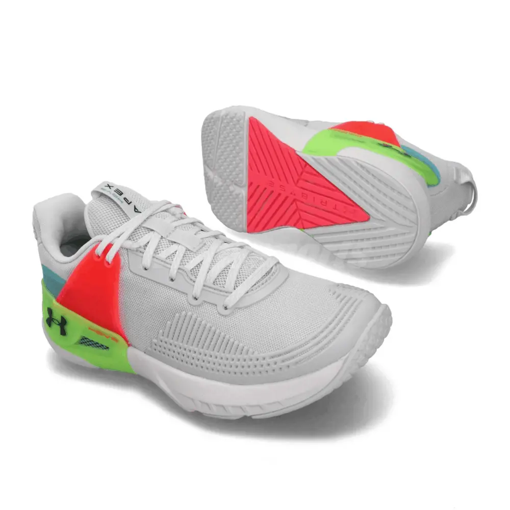 Giày Under Armour HOVR Apex 'Grey Orange' 3022209-100 - Ảnh 5