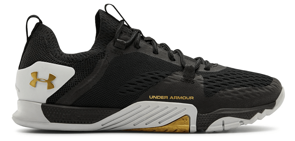 Giày Under Armour Wmns Reign 2 TriBase 'Black Metallic Gold Luster' 3022614-003