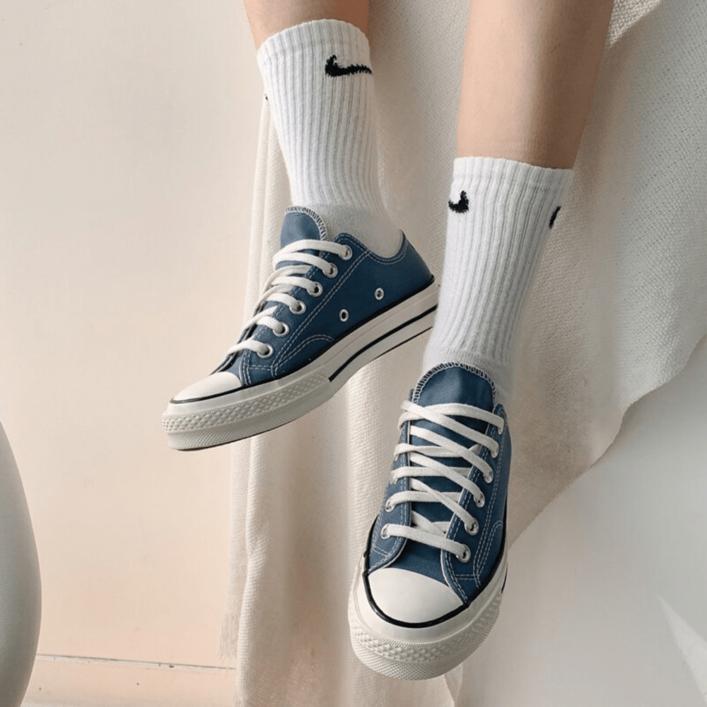 Giày Converse Chuck 70 Ox Tonal Polyester 'Blue' A00755C - Ảnh 3
