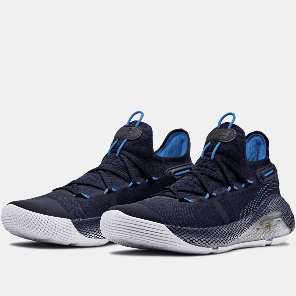 Giày Under Armour Curry 6 Team 'Navy Blue' 3022893-409 - Ảnh 3