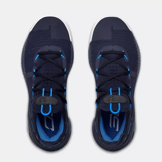 Giày Under Armour Curry 6 Team 'Navy Blue' 3022893-409 - Ảnh 4