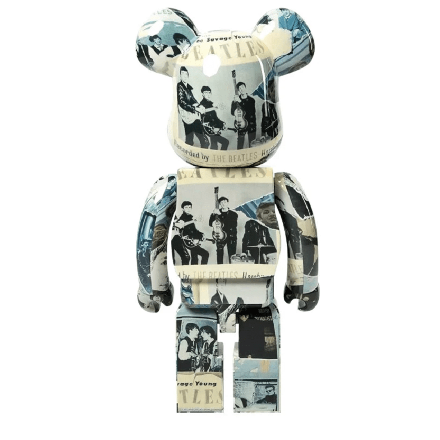 Mô Hình Bearbrick Beatles Anthology - Ảnh 3