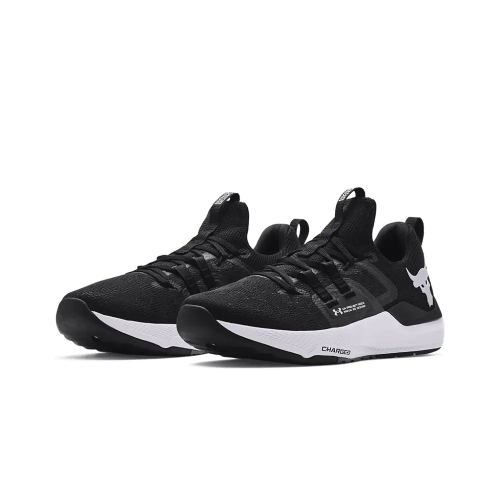 Giày Under Armour Project Rock Bsr 'Black White' 3023006-002 - Ảnh 4