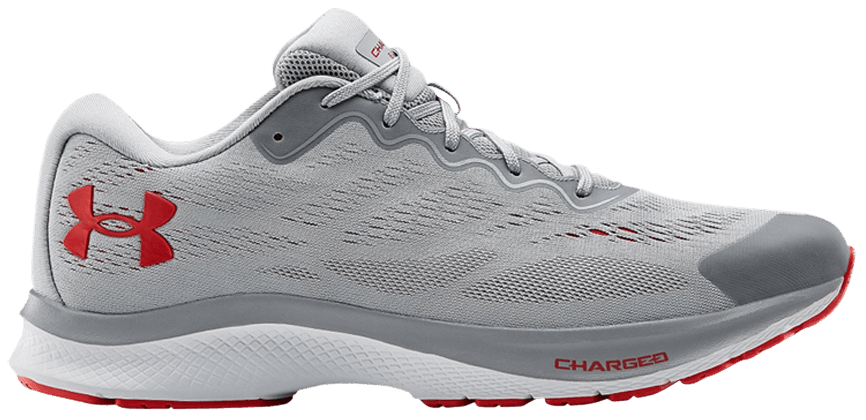Giày Under Armour Charged Bandit 6 'Mod Grey Versa Red' 3023019-104