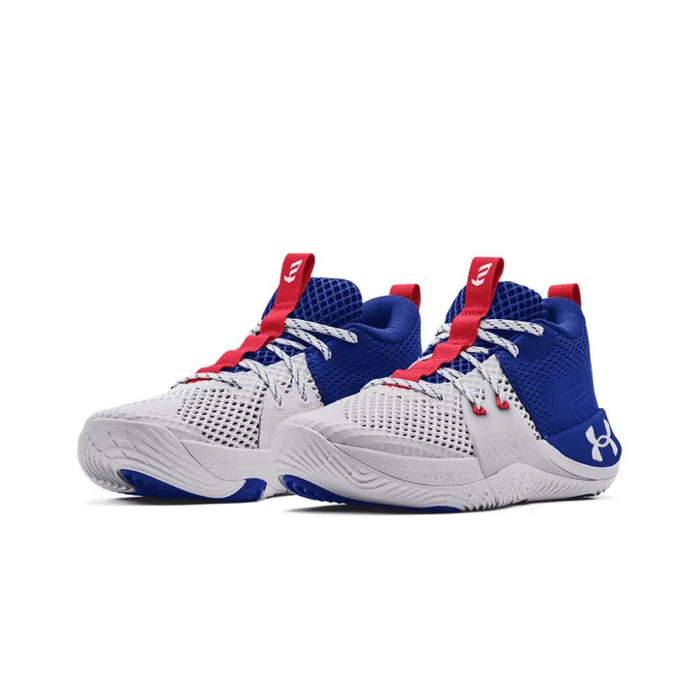 Alternative view of Giày Under Armour Embiid One 'Brotherly Love' 3023086-107