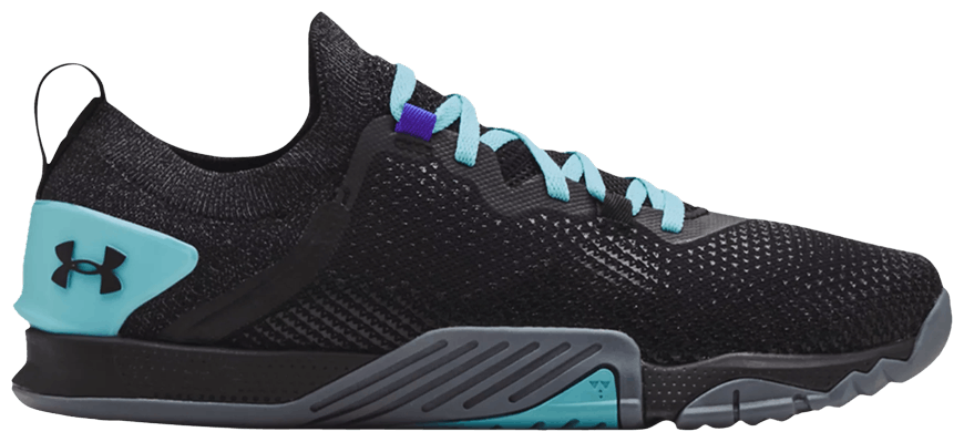 Giày Under Armour TriBase Reign 3 'Black Turquoise' 3023698-002