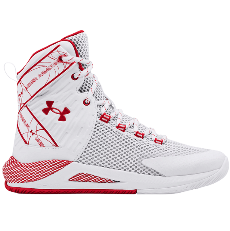 Giày Under Armour HOVR 'White Red' 3023708-103