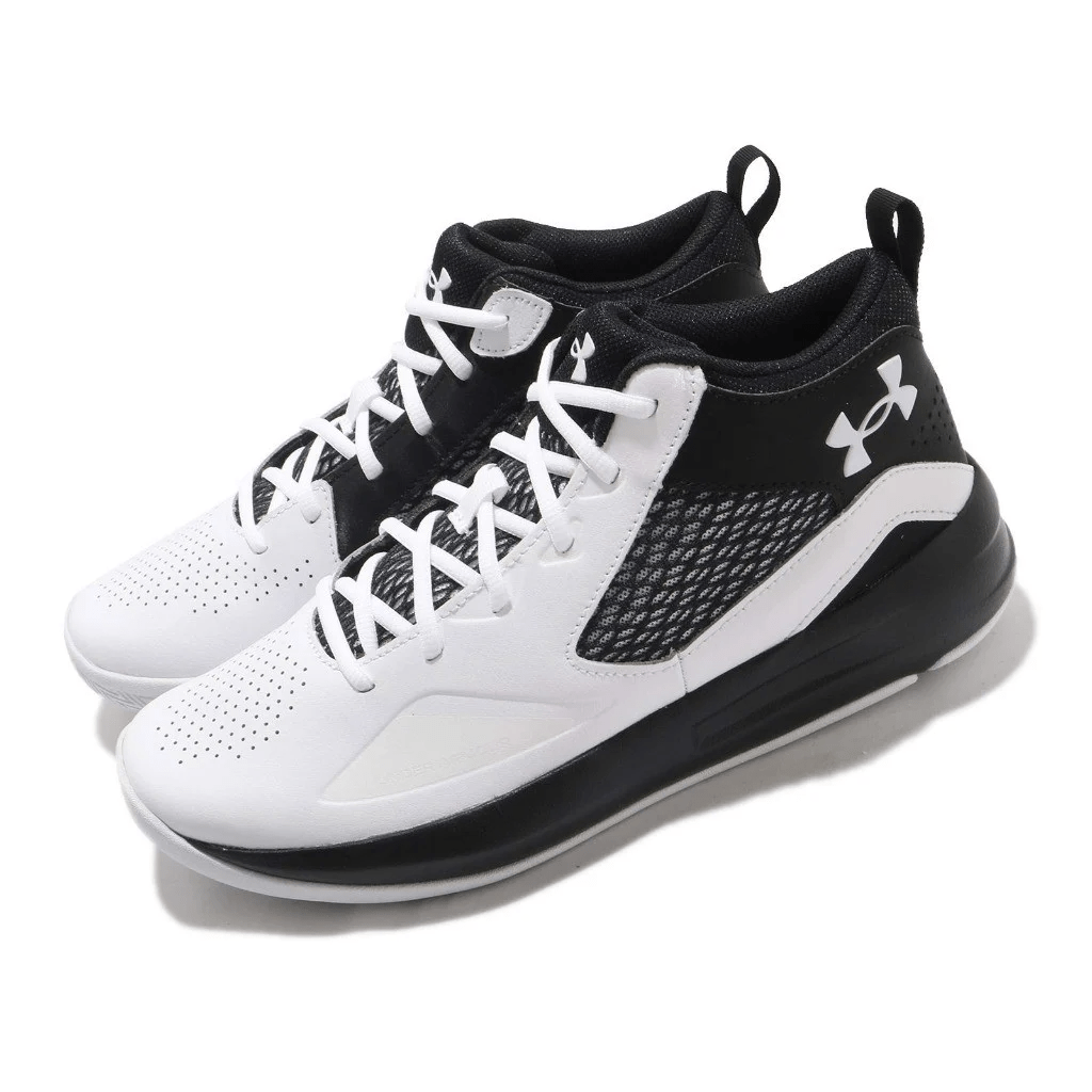 Giày Under Armour Lockdown 5 'White Black' 3023949-100 - Ảnh 3