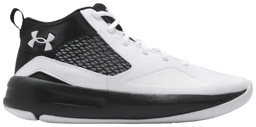 Giày Under Armour Lockdown 5 'White Black' 3023949-100