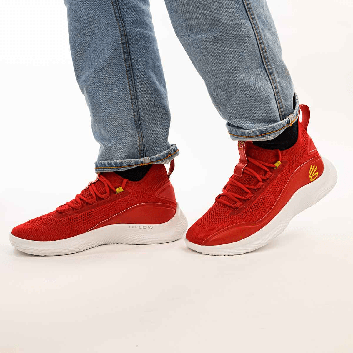 Giày Under Armour Curry Flow 8 'Chinese New Year' 3024035-600 - Ảnh 5