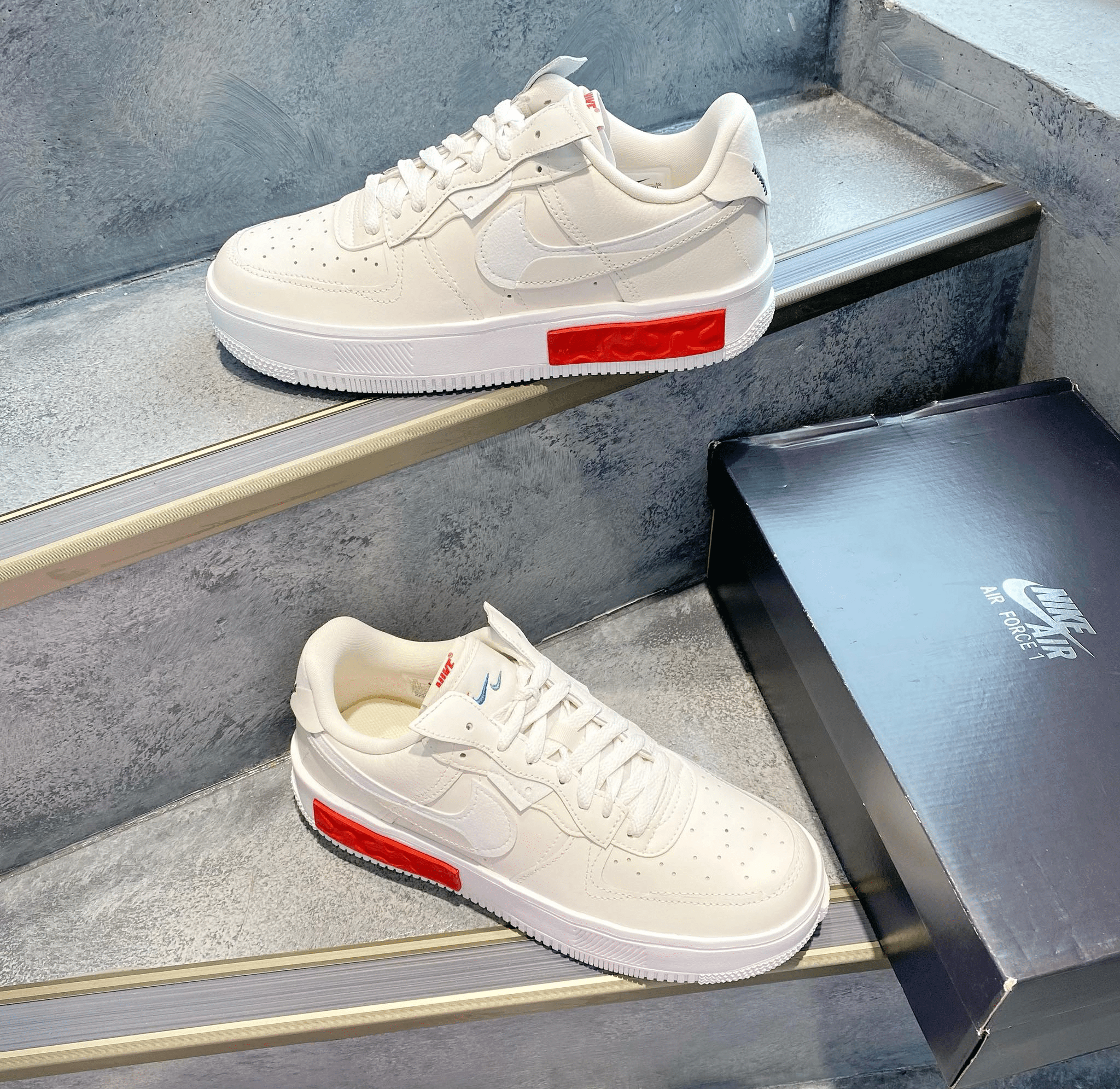 Giày Nike Air Force 1 Low Fontanka ‘University Red’ DH1290-001 - Ảnh 3