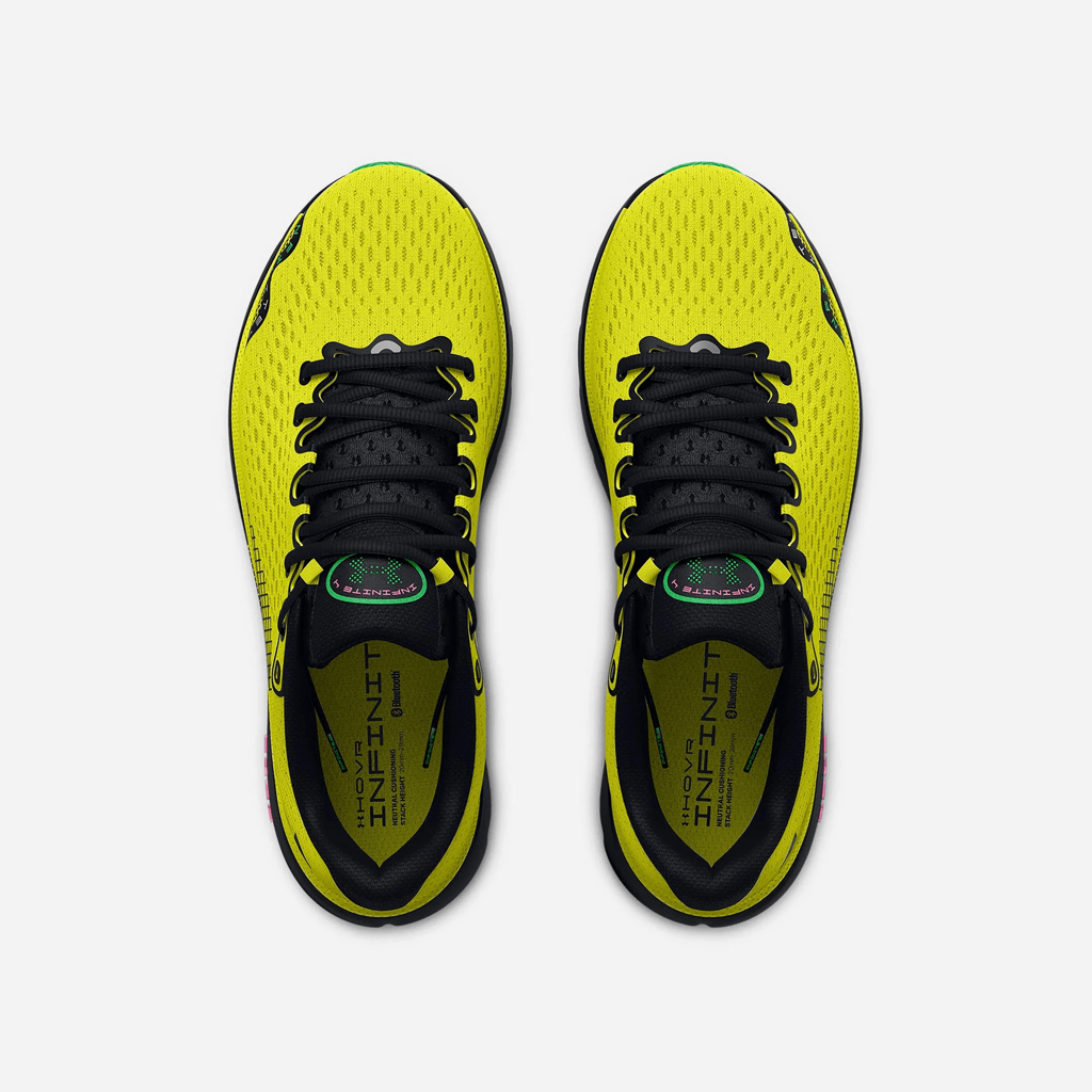 Giày Under Armour HOVR Infinite 4 'Yellow Ray Pink' 3024897-302 - Ảnh 3