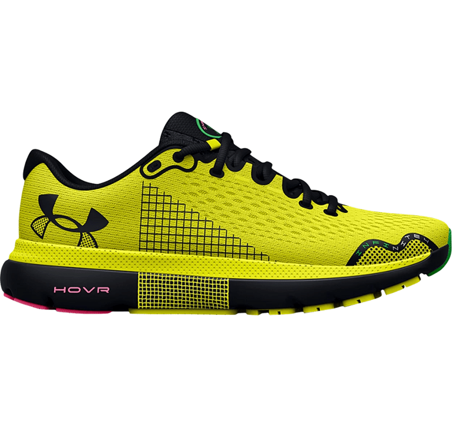 Giày Under Armour HOVR Infinite 4 'Yellow Ray Pink' 3024897-302
