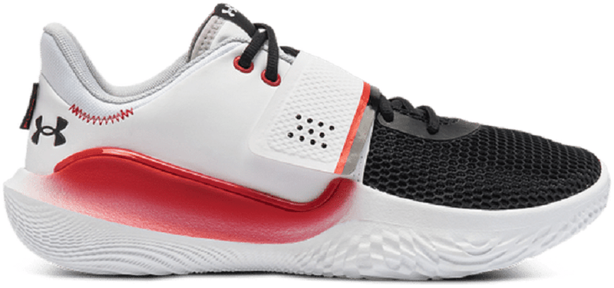 Giày Under Armour Flow Futr X Wit Zwart Rood 'White' 3024968-100