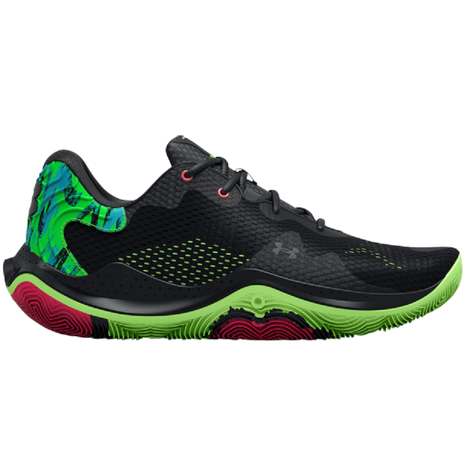 Giày Under Armour Spawn 4 'Black Quirky Lime' 3025345-002