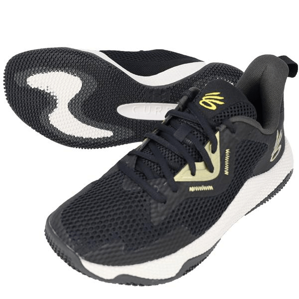 Giày Under Armour Curry HOVR Splash 3 AP UA Black Gold 3026275-001 - Ảnh 4