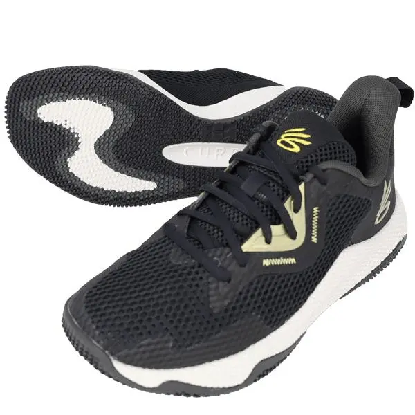 Giày Under Armour Curry HOVR Splash 3 AP UA Black Gold 3026275-001 - Ảnh 4