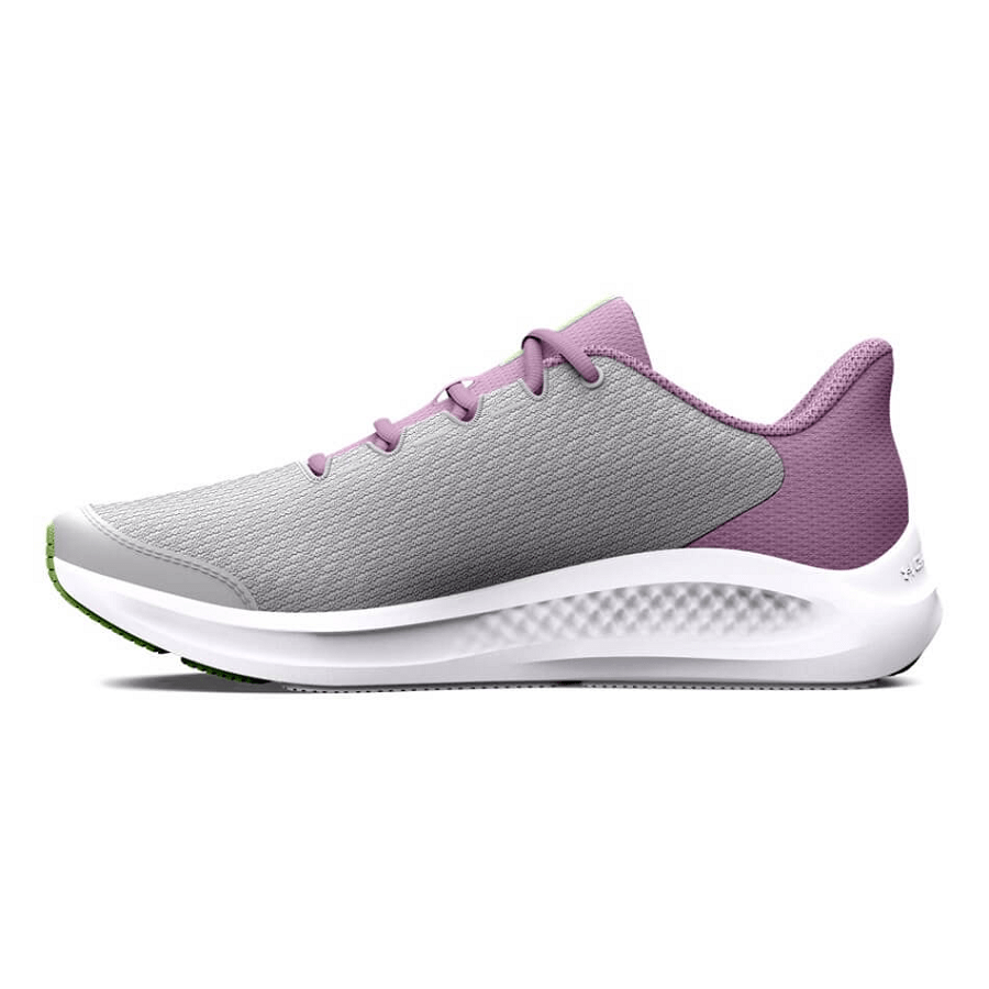 Giày Under Armour Charged Pursuit 3 'Halo Grey Fresh Orchid' 3026713-100 - Ảnh 3