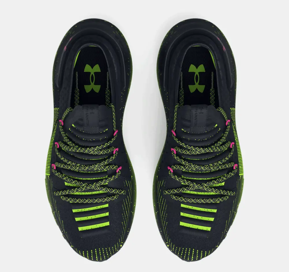 Giày Under Armour HOVR Phantom 3 Amp 'Black Lime' 3026814-001 - Ảnh 4