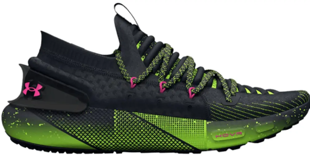 Giày Under Armour HOVR Phantom 3 Amp 'Black Lime' 3026814-001
