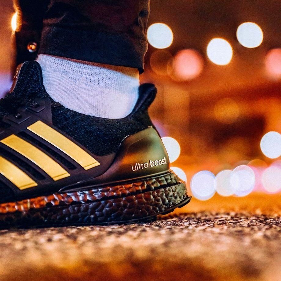 Giày Adidas Ultra Boost 'DNA' Black Gold FU7437 - Ảnh 3