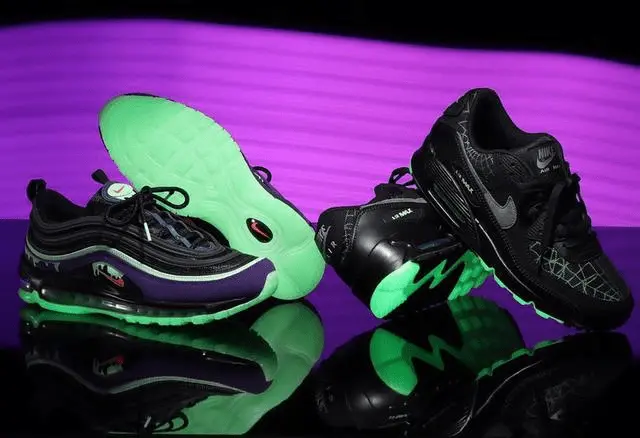 Alternative view of Giày Nike Air Max 97 'Halloween Slime' DC1500-001