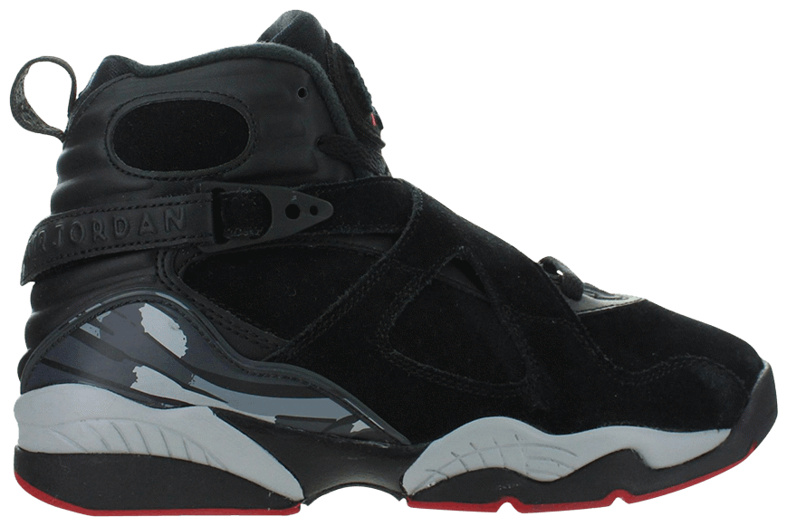 Giày Nike Air Jordan 8 Retro GS 'Bred' 305368-022