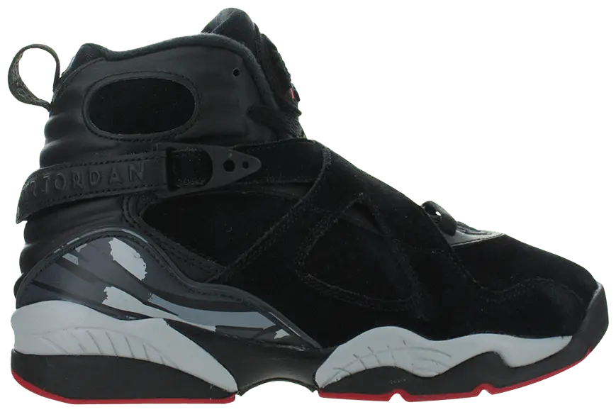 Giày Nike Air Jordan 8 Retro GS 'Bred' 305368-022