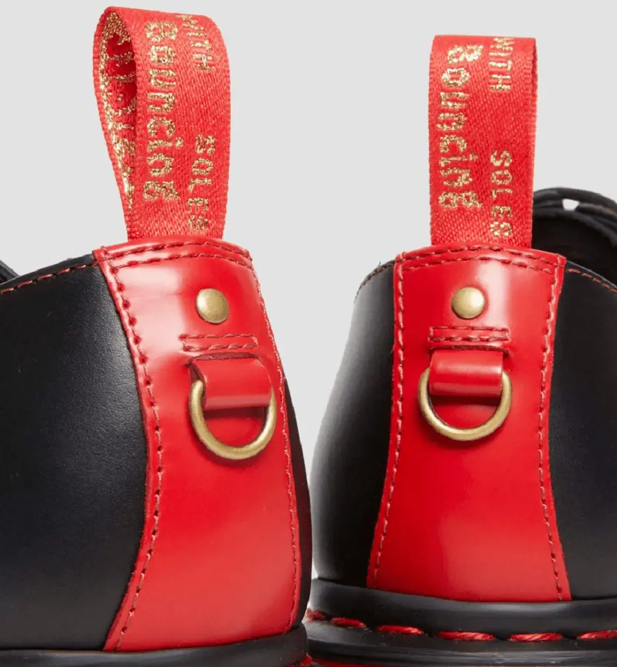 Giày Dr.Martens 1461 Year Of The Rabbit 'Black Red' 30555004 - Ảnh 8