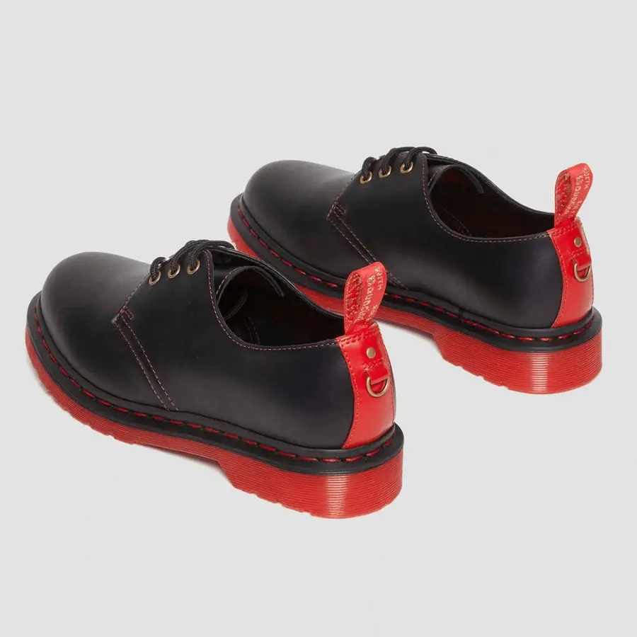 Giày Dr.Martens 1461 Year Of The Rabbit 'Black Red' 30555004 - Ảnh 6