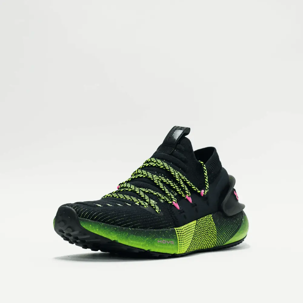 Giày Under Armour HOVR Phantom 3 Amp 'Black Lime' 3026814-001 - Ảnh 3