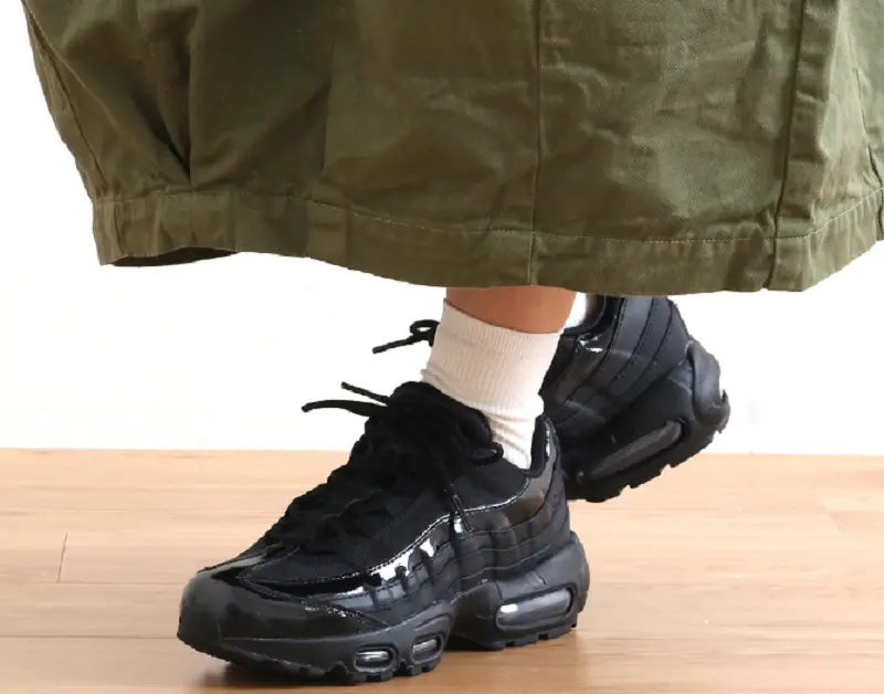 Giày Nike Wmns Air Max 95 'Black' 307960-010 - Ảnh 4