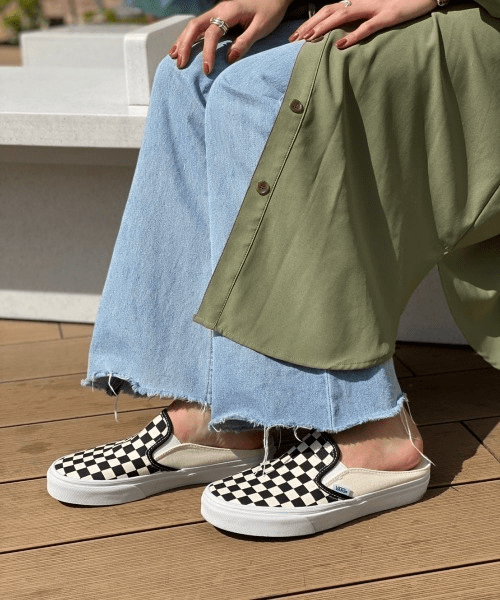Giày Vans Slip On 'Checkerd Mule' VN0004KTEO1 - Ảnh 4