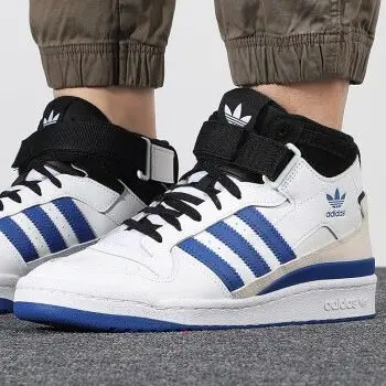 Giày Adidas Forum Mid 'White Royal Blue' FY6796 - Ảnh 5