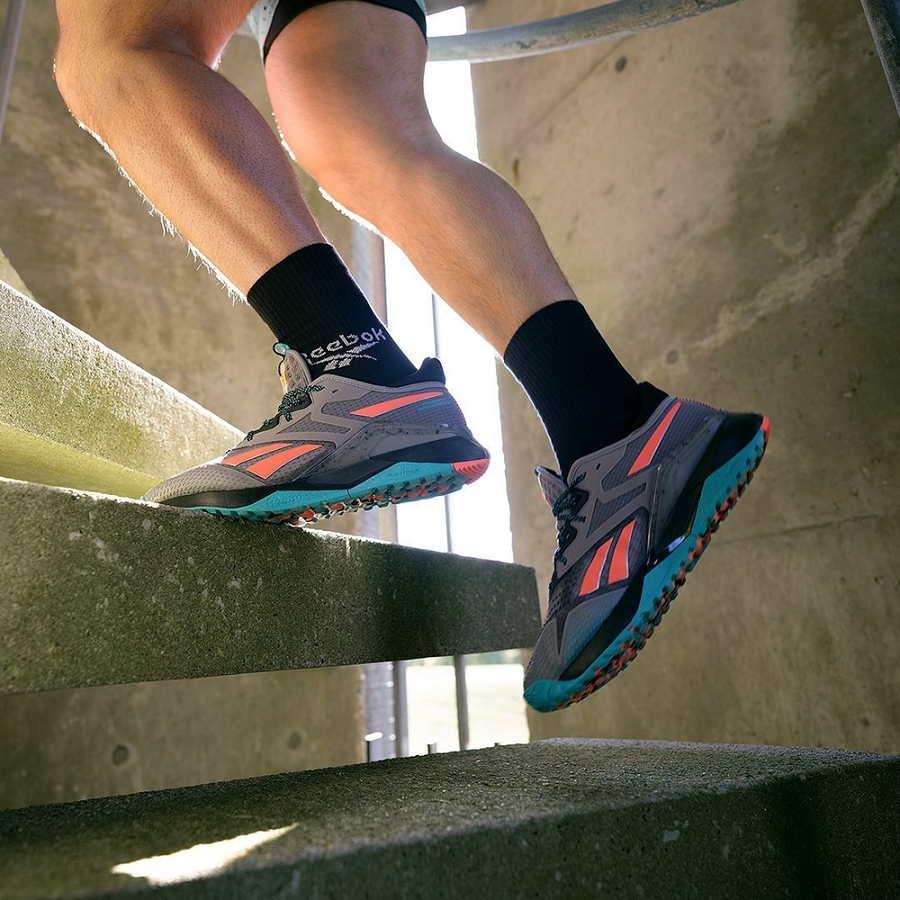 Giày Reebox Nano X2 TR Adventure 'Grey Classic Teal' GY8905 - Ảnh 2