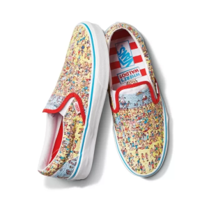 Alternative view of Giày Vans Where's Waldo? x Classic Slip-On 'Find Steve' VN0A33TB3WO