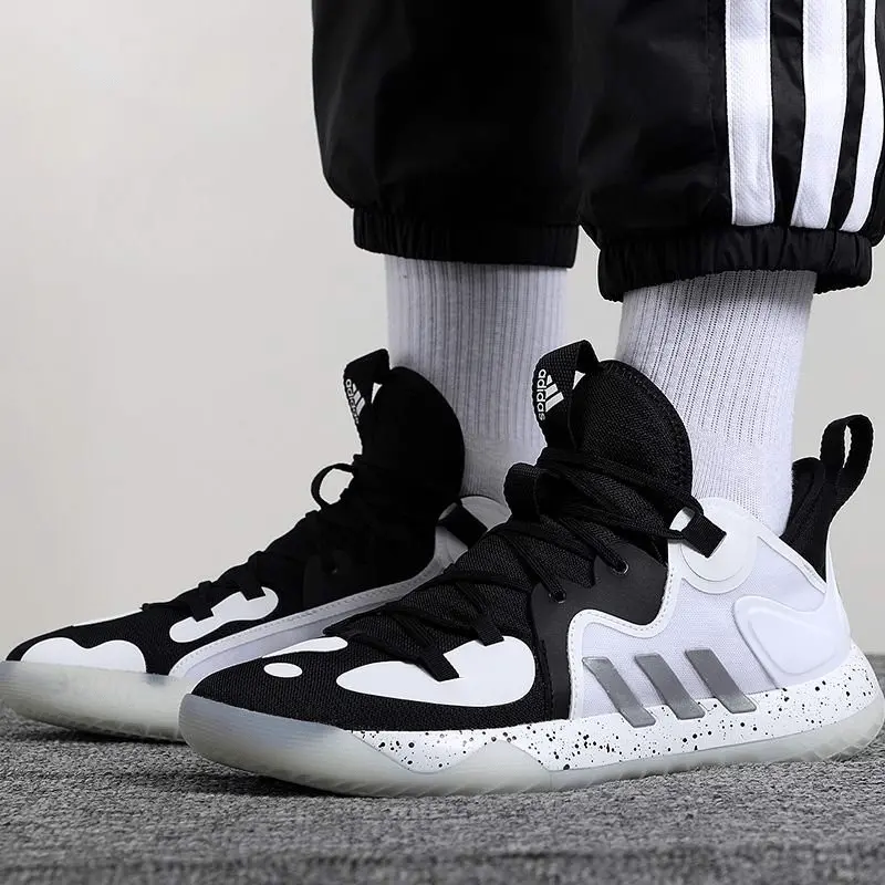 Alternative view of Giày Adidas Harden Stepback 2 'Black White' FZ1384