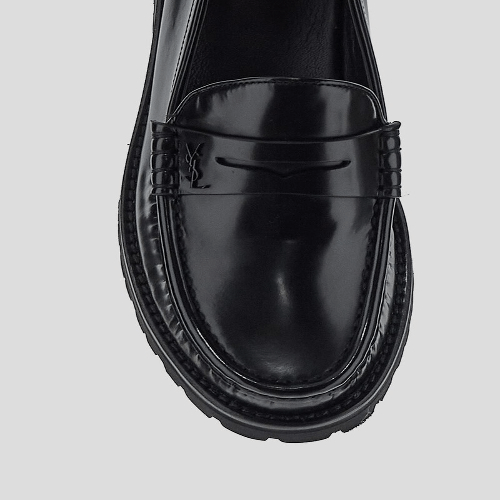 Giày Saint Laurent Monogram Logo 'Black' 732650-AO9VV-1000 - Ảnh 3