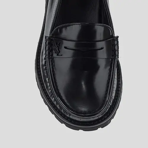 Giày Saint Laurent Monogram Logo 'Black' 732650-AO9VV-1000 - Ảnh 3