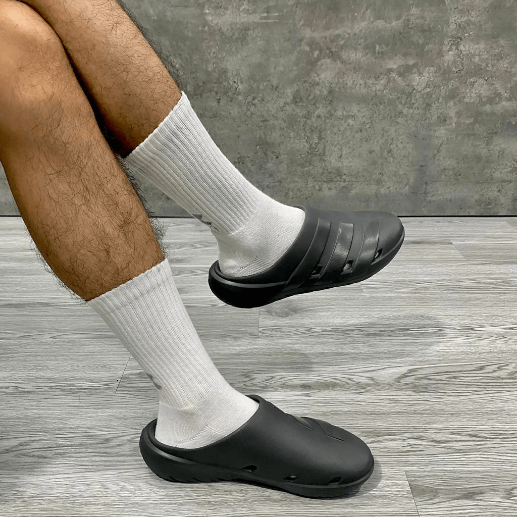 Dép Adidas Adicane Clogs 'Carbon' HQ9918 - Ảnh 5