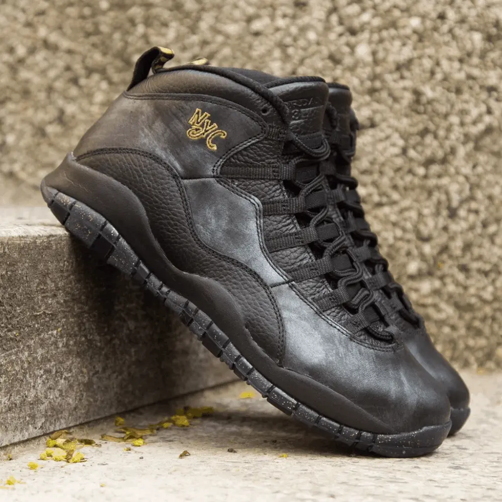 Alternative view of Giày Nike Air Jordan 10 Retro 'NYC' 310805-012