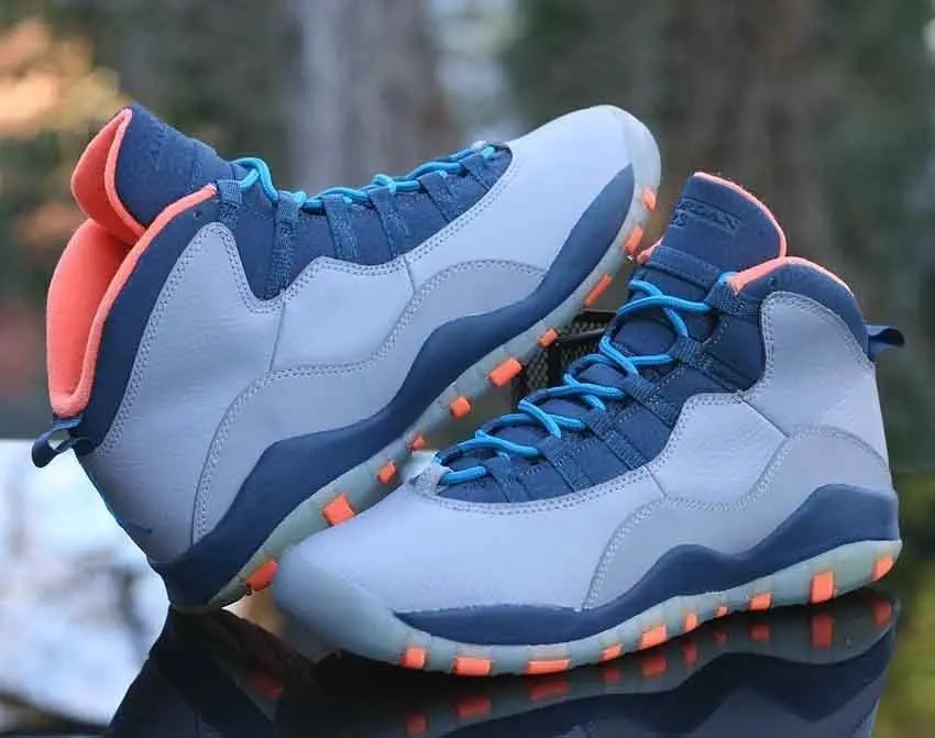 Alternative view of Giày Nike Air Jordan 10 Retro 'Bobcats' 310805-026