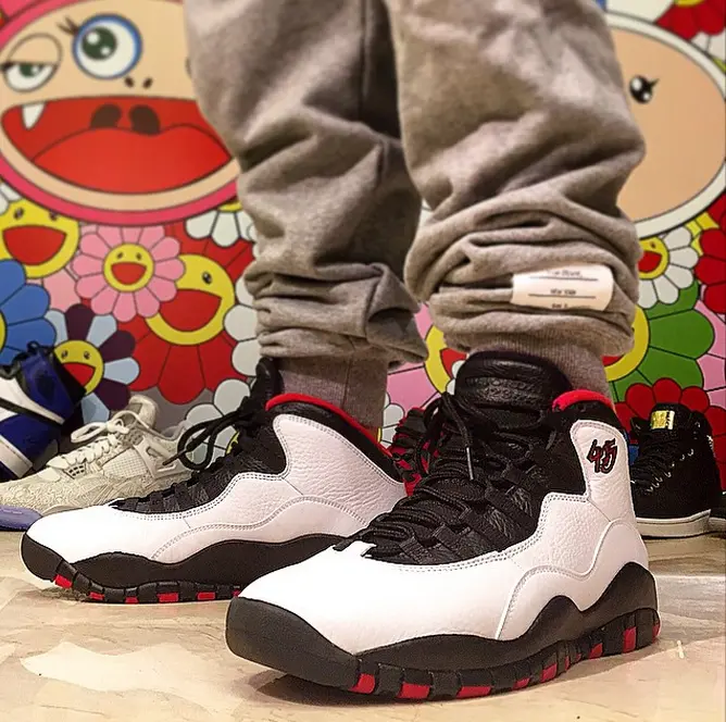 Giày Nike Air Jordan 10 Retro 'Chicago' 2012 310805-100 - Ảnh 3