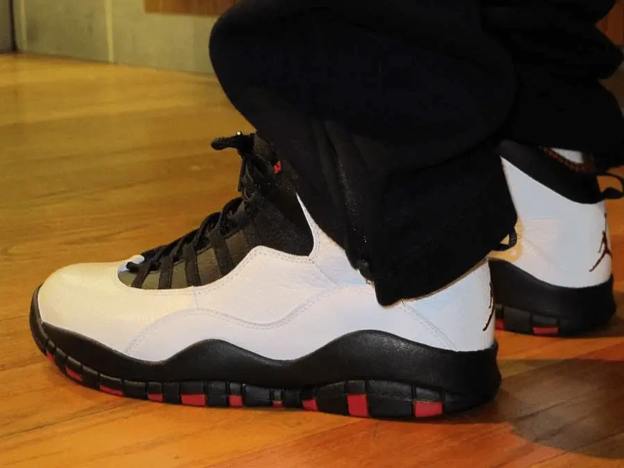 Giày Nike Air Jordan 10 Retro 'Chicago' 2012 310805-100 - Ảnh 4