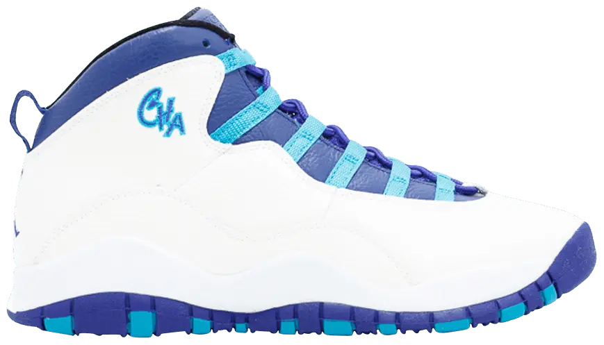 Giày Nike Air Jordan 10 Retro 'Charlotte Hornets' 310806-107