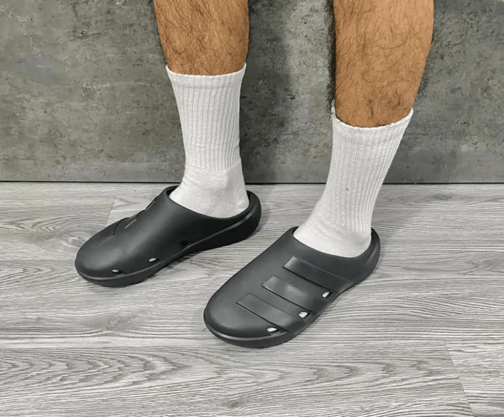 Dép Adidas Adicane Clogs 'Carbon' HQ9918 - Ảnh 4