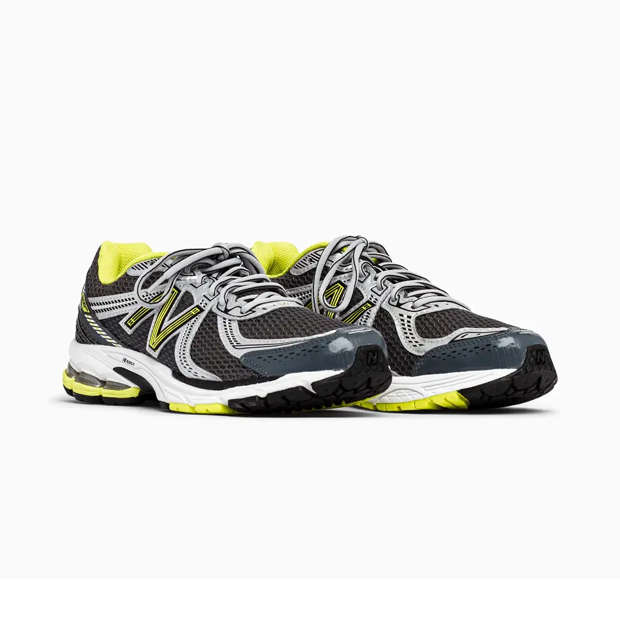 Giày New Balance 860v2 'Grey Yellow' ML860XE - Ảnh 4