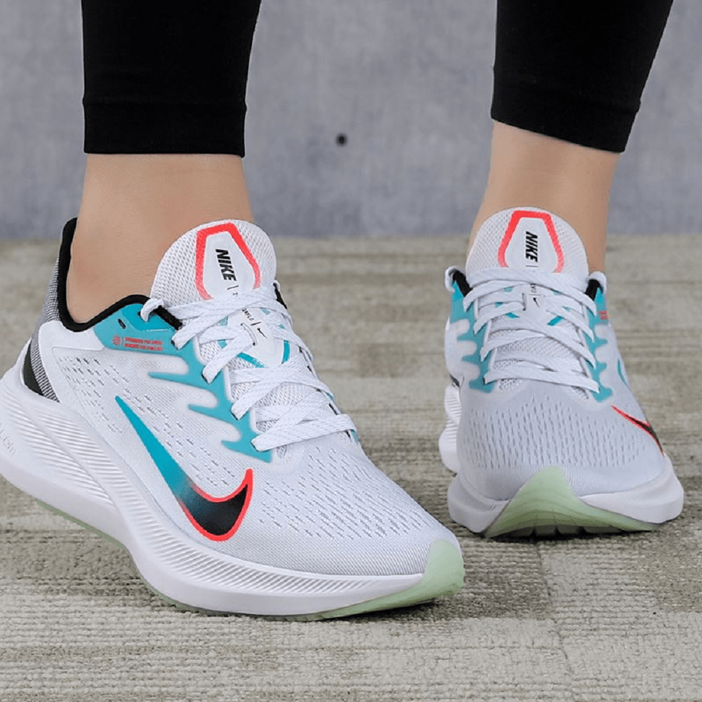 Giày Nike Wmns Zoom Winflo 7 'White Flash Crimson' CJ0302-102 - Ảnh 3