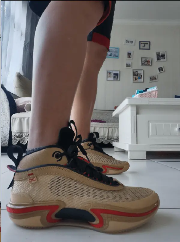Alternative view of Giày Nike Jordan 36 'Rui Hachimura Black Samurai' DO2494-260